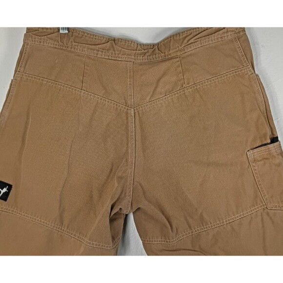 Metolius Men's Climbing Shorts Waist 35 Khaki Hike Fish Outdoor Cargo Bermuda - Picture 12 of 16